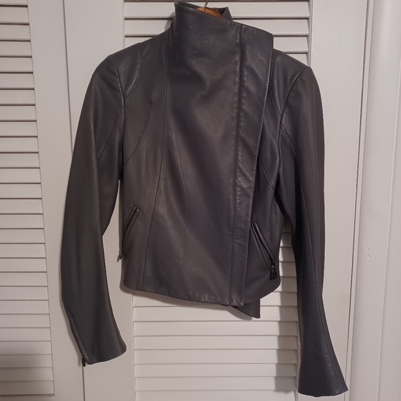 Heidi Klum By Jordache lams skin jacket womens medium - Picture 7 of 10